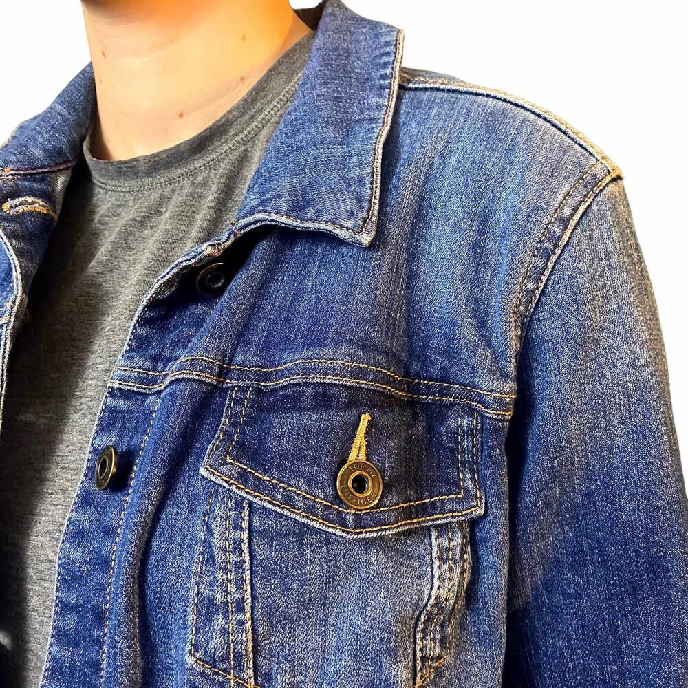 Tommy Hilfiger Denim Jacket Size Large - Picture 4 of 4